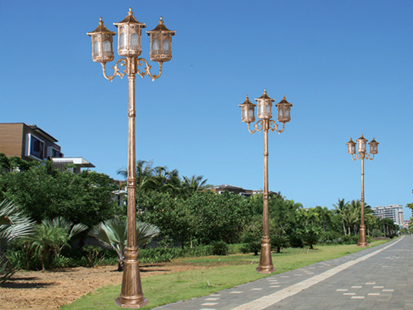 中山路比亮庭院燈地產(chǎn)應用案例