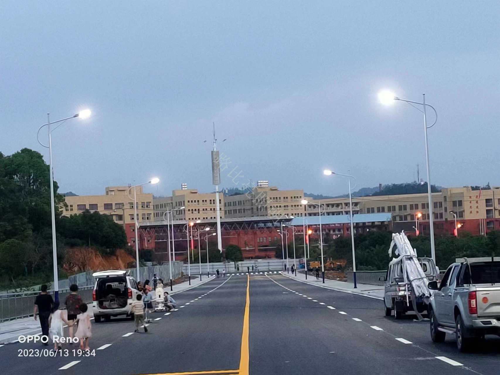 湖南隆回LED路燈工程案例