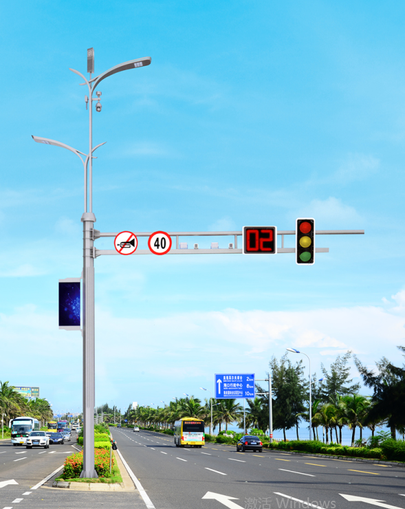 LED監(jiān)控立桿