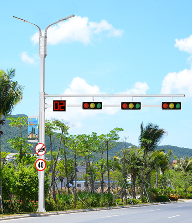 LED監(jiān)控立桿