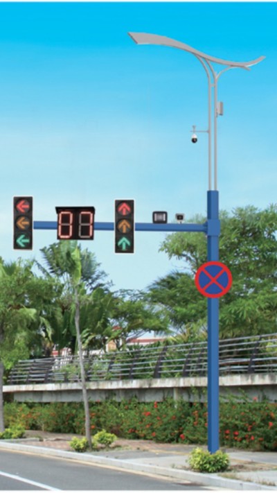 LED監(jiān)控立桿