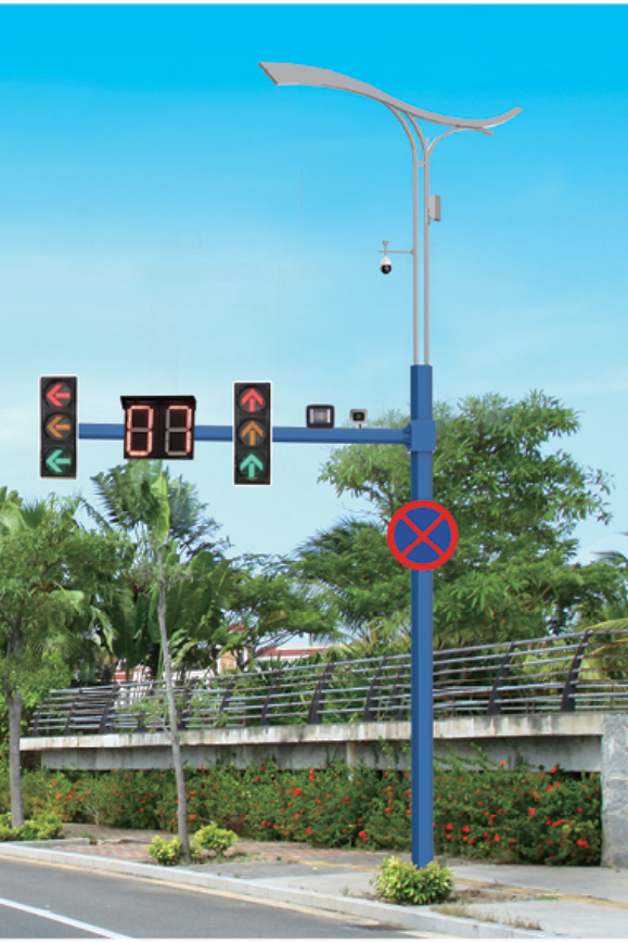 LED監(jiān)控立桿