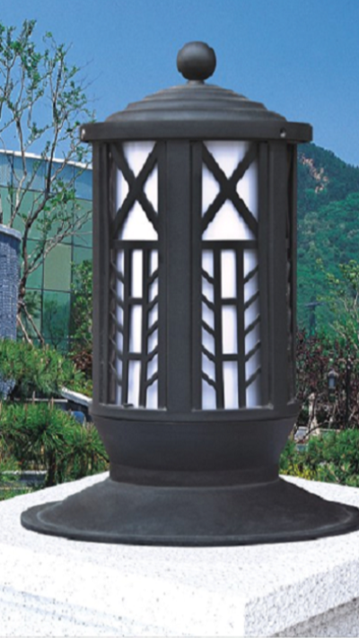 公園柱頭燈