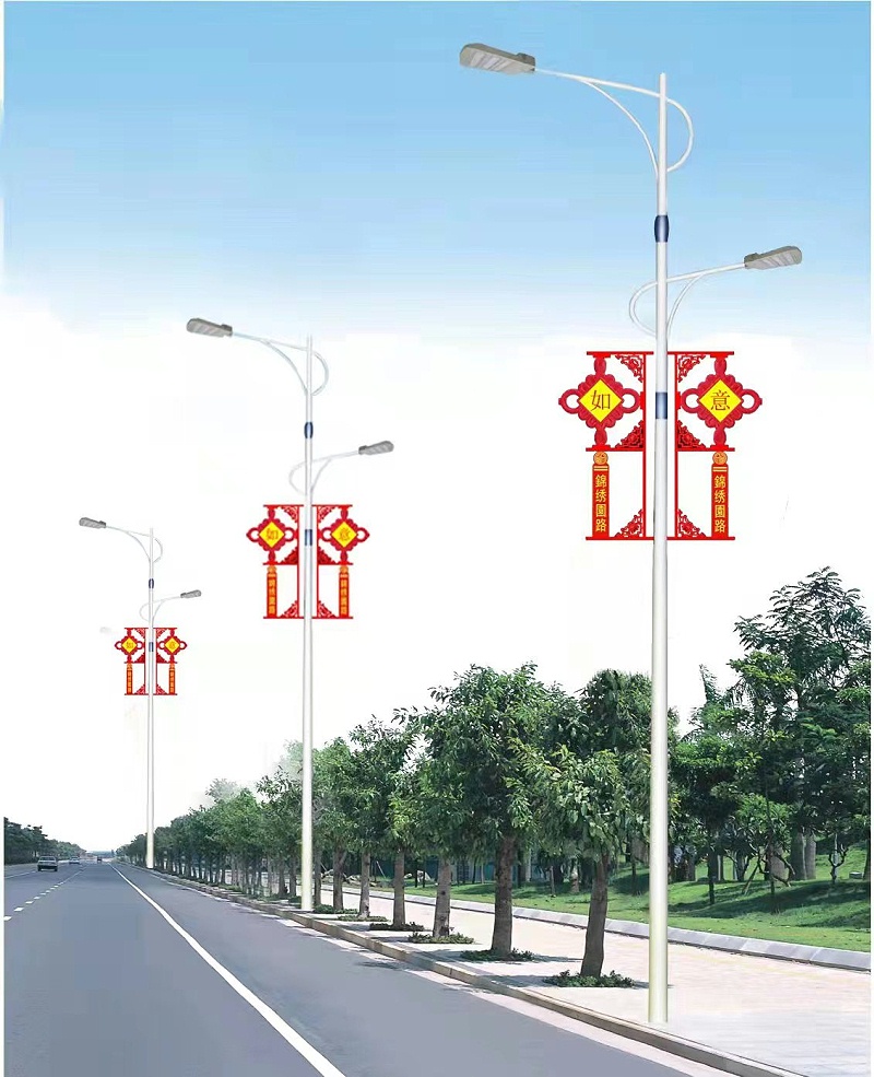 中國(guó)結(jié)太陽(yáng)能路燈