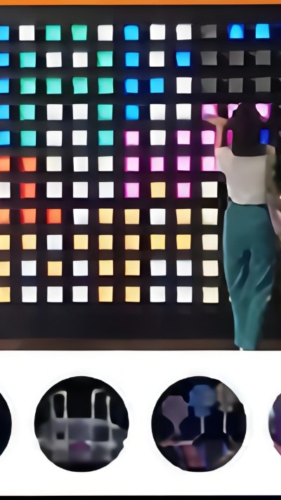 LED觸感變色互動(dòng)墻
