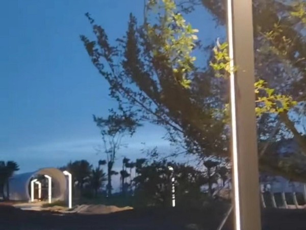 東莞生態(tài)濱海灣項(xiàng)目七字形庭院燈