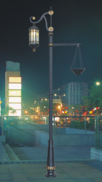 休閑街鋁庭院燈