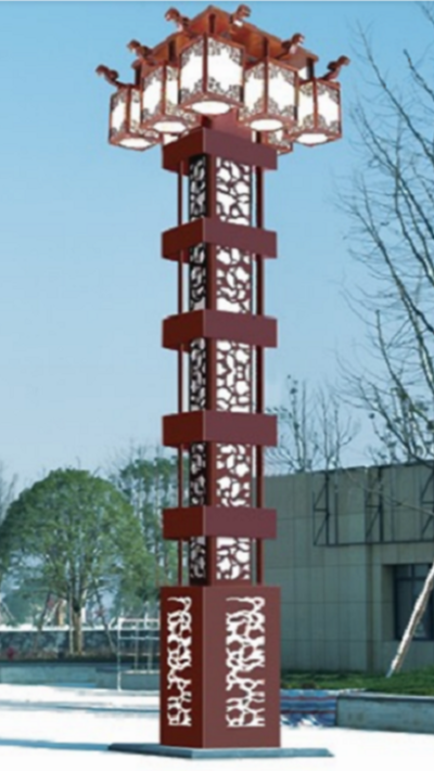 中式景觀燈