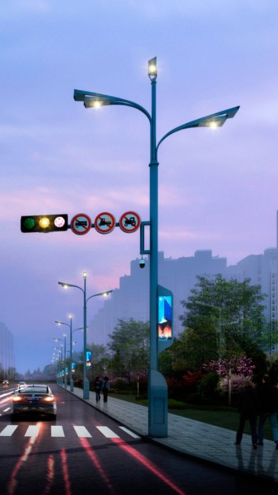 LED監(jiān)控立桿