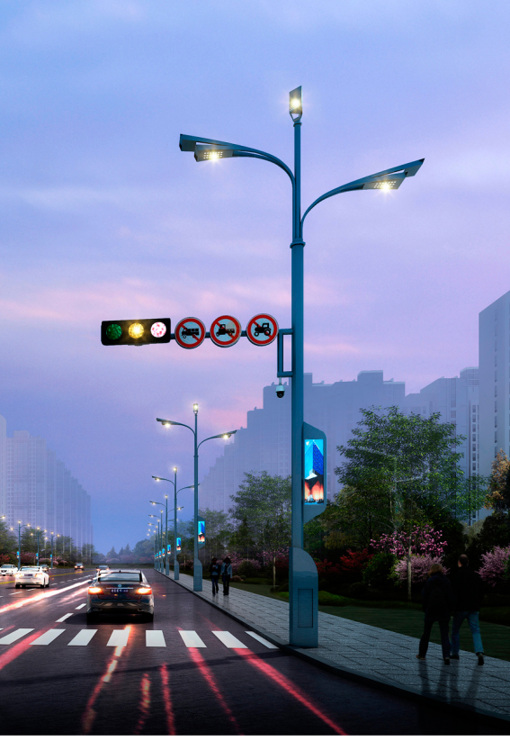 LED監(jiān)控立桿