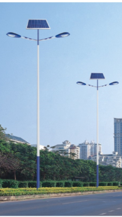 LED雙頭太陽(yáng)能道路燈