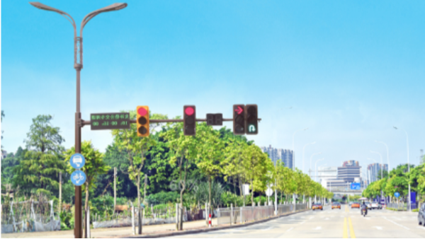 監(jiān)控一體路燈桿
