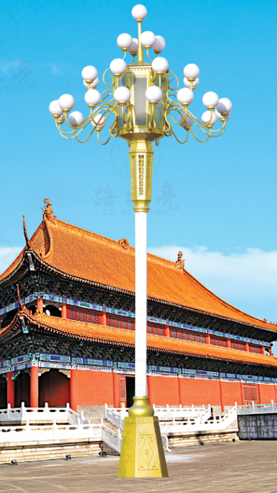 休閑廣場中華燈