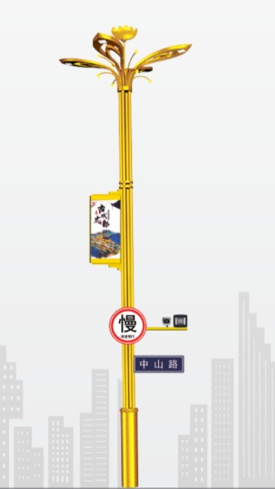 LED監(jiān)控立桿