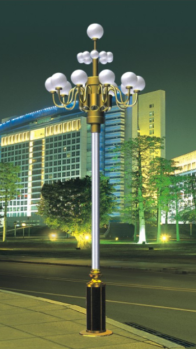 商業(yè)街道中華燈