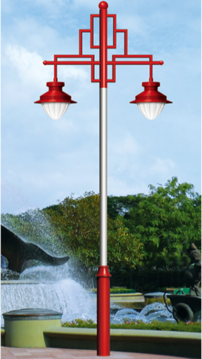 中國風(fēng)雙頭庭院燈