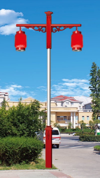 中國特色雙頭庭院燈