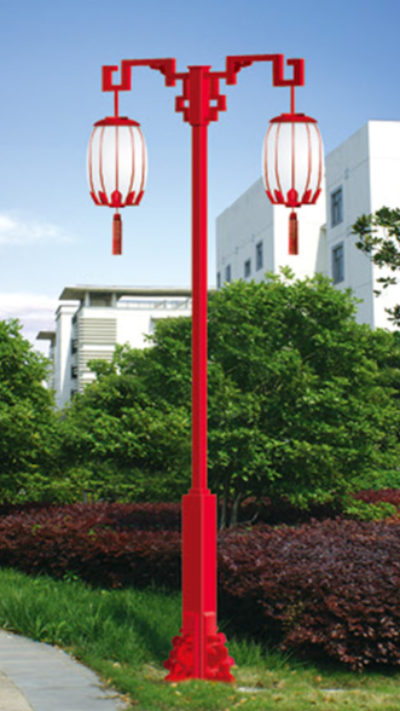 中國風(fēng)雙頭庭院燈