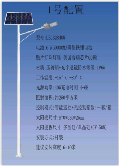 LBL-8802太陽(yáng)能路燈