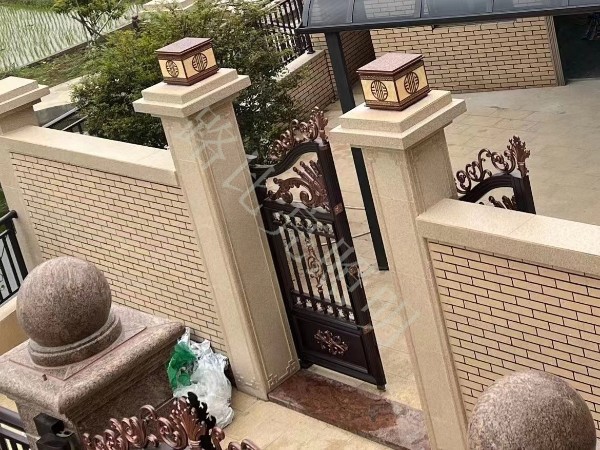 江門市 壁燈 柱頭燈工程案例