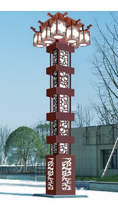 中式景觀燈