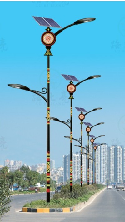 LED特色太陽能路燈